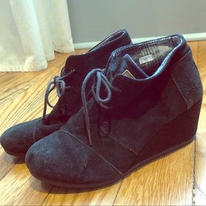 TOMS Wedge Booties